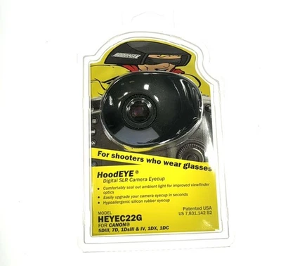 Hoodman HoodEYE HEYEC22G Digital SLR Eyecup for Canon 1Ds Mark III 5D III IV 5Ds - Image 1 of 2