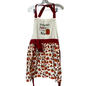 Pumpkin Spice Alles Schöne Schürze Herbst Erntedank Küche Kochen - Bild 1 von 6