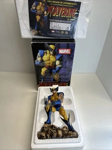 Wolverine on Skulls Statue – 2005 Marvel X-Men Maquette Bust Figure Collectible - Picture 1 of 23