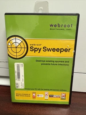 Webroot Software Spy Sweeper Windows Vista/XP/2000, With Key - Image 1 of 3