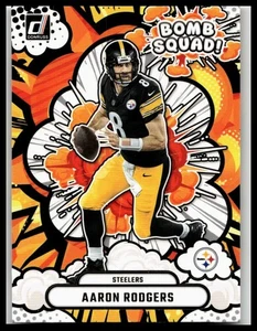 2025 Donruss #BS-ARS Aaron Rodgers Bomb Squad - Bild 1 von 2