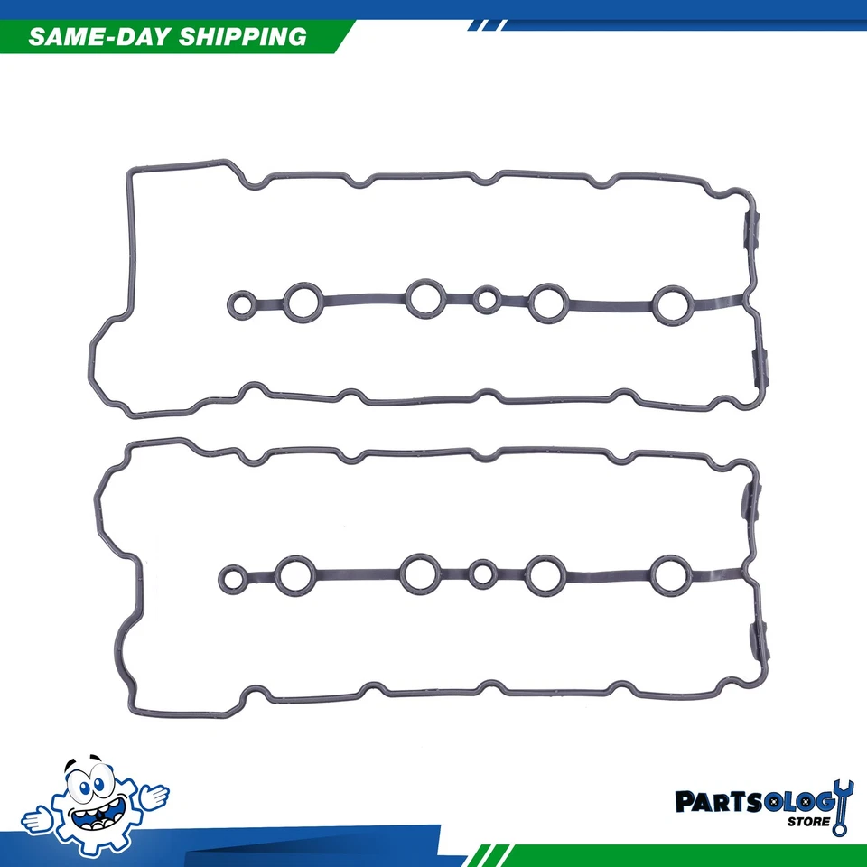 DNJ VC651G Valve Cover Set w/Grommets For 97-01 Infiniti Q45 4.1L V8 DOHC 32v - Image 1 of 3