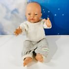 Vintage Berjusa Newborn Baby Doll All Vinyl Jointed Life Like Feel 16"