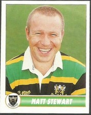 PANINI PREMIER DIVISION RUGBY 98-PDR- #164-NORTHAMPTON RFC-MATT STEWART