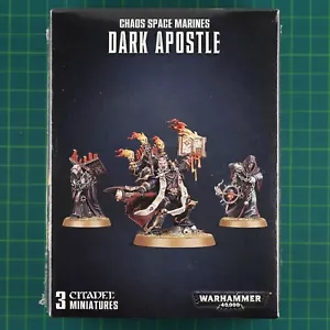 Chaos Space Marines Dark Apostle 43-37 Warhammer 40,000 Games Workshop - Picture 1 of 2