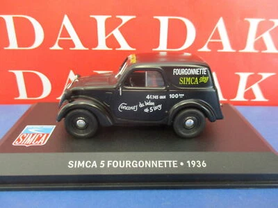 Die cast 1/43 Modellino Auto Simca 5 Furgonata 1936 ( Topolino A francese ) - Immagine 1 di 4