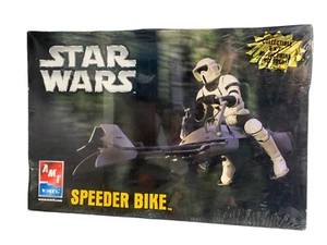 Star Wars AMT ERTL 1/11 Speeder Bike Model Kit #382304 2005 BNIB Sealed 38334 - Picture 1 of 4