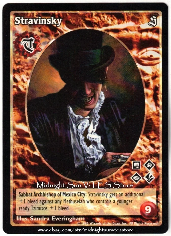 Stravinsky Tzimisce The Sabbat V:TES VTES Vampire CCG - Image 1 of 1
