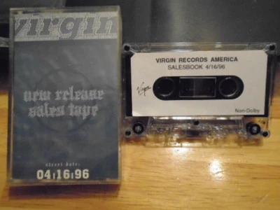 RARE PROMO Virgin sampler 96 CASSETTE TAPE Jack Hanna ROY ROGERS P.A.W.S. cd-rom - Image 1 of 2