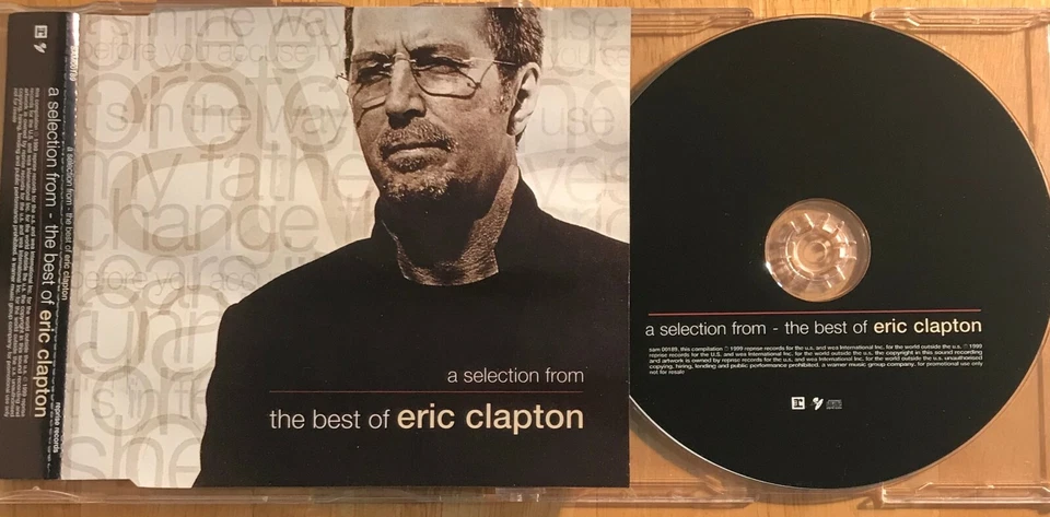 Eric Clapton 'A Selection From The Best Of' CD Promo Demo 1999 Reprise SAM00189 - Image 1 of 1