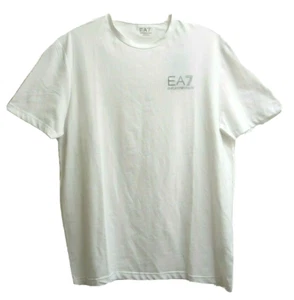 Emporio Armani Men T-Shirt EA7 Sports White XL - Picture 1 of 4