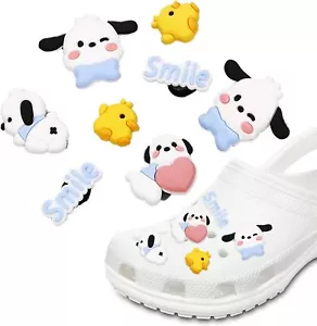 8 PCS Cute Shoe Charms for Crock Girls, Cartoon Animal Shoe Charms for Children - Picture 1 of 12