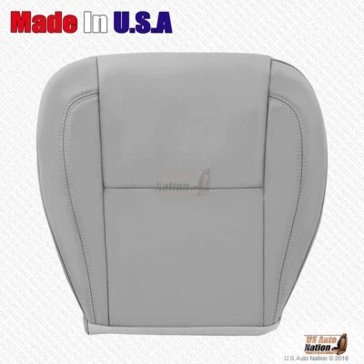 1998 - 2005 For Lexus GS300 Front Driver Bottom Genuine Leather Seat Cover Gray - Image 1 of 4