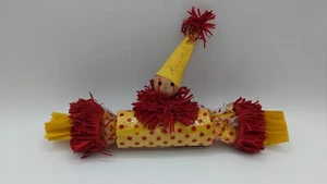 1930er Jahre Clown Party Popper Cracker Krepppapier Weihnachten Zirkus Ephemera Dennison? - Bild 1 von 10
