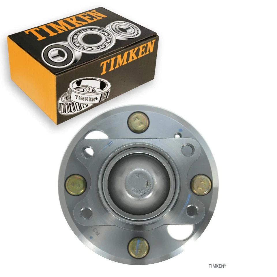 Conjunto de cojinete de rueda y buje trasero Timken para Kia Optima 2001-2006 tracción delantera Foto 1 de 4