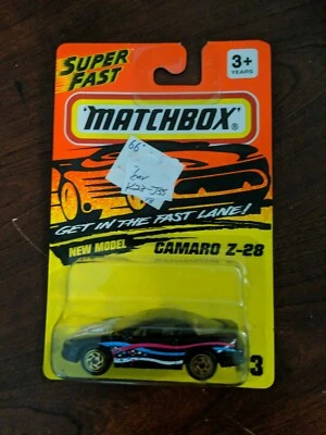 Matchbox Superfast 1993 Camaro Z-28 43 BRAND NEW SEALED — 第 1/2 张图片