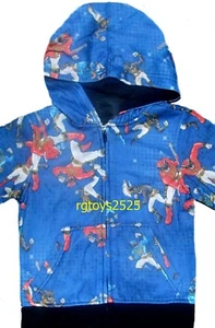 Power Rangers Megaforce 4 5 6 7 8 10 12 14 16 Sweatshirt Hoodie Jacket child New - Picture 1 of 2
