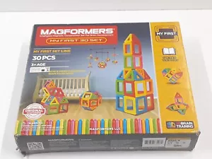 Magformers - My First 30 Set My First Set Line 30 Pieces- 3D Brain Training 2016 - Picture 1 of 9