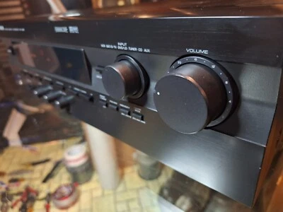 Yamaha Natural Sound AV Receiver RX-V396 - Black - Tested - Nice! - Image 1 of 4