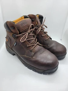 Timberland PRO Helix Men's Brown 6" Alloy Steel Toe WORK Boots 86518 Size 10M - Picture 1 of 8
