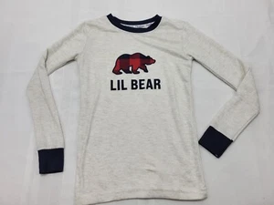 Dearfoams Lil Bear Snug Fit Long Sleeve Shirt Size 10 - Picture 1 of 4