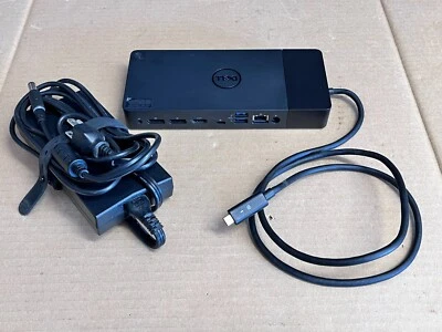 Estación de acoplamiento Dell WD19 180W USB-C, HDMI, DisplayPort doble Foto 1 de 4