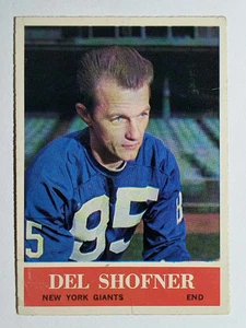 1964 Philadelphia #123 Del Shofner (GOOD) - Picture 1 of 2
