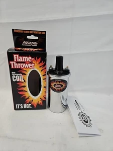PERTRONIX 40001 FLAME-THROWER COIL 40,000 VOLT 1.5 OHM CHROME - Picture 1 of 6