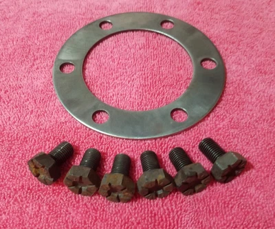 390 Ford flex plate reinforcement ring and bolts. 352, 360, FE - Image 1 of 3