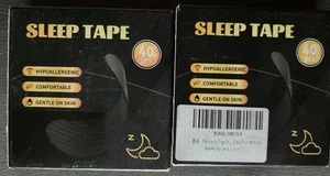 Hypoallergenic Sleep Tape Latex-Free Comfortable Gentle on Skin 80ct FREESHIP - Picture 1 of 1