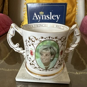 Princess Diana Cup 1997 Commemorative Limited Edition Pieces By Aynsley - Picture 1 of 4