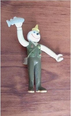 Jack in the Box Jock Jack**Fisherman *Kids Meal Toy - 1999 VINTAGE NEW *SEALED - Image 1 of 3