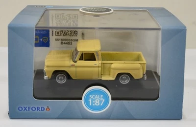 Chevrolet Stepside Pickup Oxford escala 1:87, amarillo # 65007 - nuevo en caja Foto 1 de 2