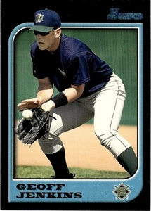 1997 Bowman Geoff Jenkins Milwaukee Brewers #188 - Picture 1 of 2