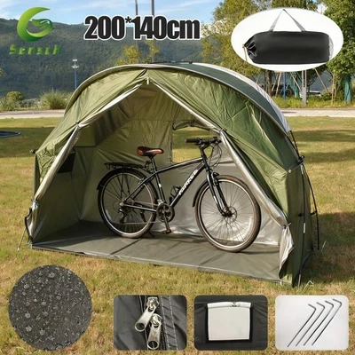 210D Fahrradzelt Fahrrad Garage Camping Vorrat Lagerzelt Garten Geräte Zelt - Bild 1 von 4