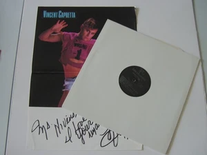 LSA Vince Capretta / I Will Survive / Signed Record & Poster - Picture 1 of 4