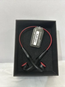 Wireless Red Bone Conduction Earphones, Built-in 32GB, Mic IP68 Water Resistant - Picture 1 of 7