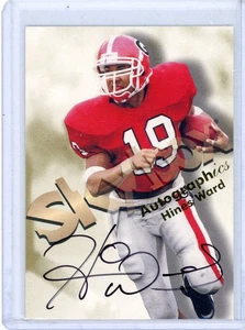 Tarjeta de novato Hines Ward 1999 Skybox "Autographics" autógrafo (en tarjeta automática) - Imagen 1 de 2