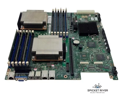 Intel S5520UR Server Board E22554-753 w/ 2x Xeon E5620 CPUs 24GB RAM - Image 1 of 4
