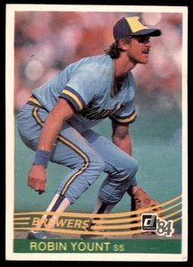 1984 Donruss Robin Yount Milwaukee Brewers #48 - Picture 1 of 2