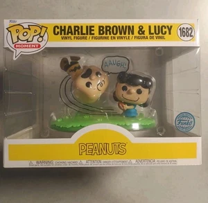 ** Funko Pop Moment -Peanuts - Charlie Brown And Lucy #1682 - Special Edition ** - Picture 1 of 6