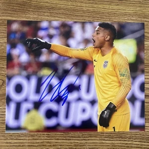 Zack Steffen foto autografata 8x10 USMNT Stati Uniti uomini calcio USA - Foto 1 di 2