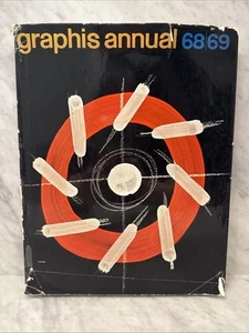 Graphis Annual 68/69 - Internationale Werbegrafik 60er Jahre Anzeigen Kunst Design - Bild 1 von 22