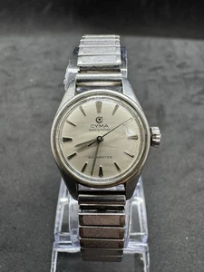 Vintage Cyma Navystar Autorotor 470 Automatic 25 Jewels Swiss Made 30mm - Picture 1 of 18