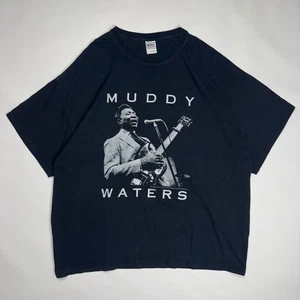 CAMISETA MUDDY WATER 1992 VINTAGE AZUL CUELLO REDONDO Y2K CAMISETA RARA talla 3XL HOMBRE - Imagen 1 de 24