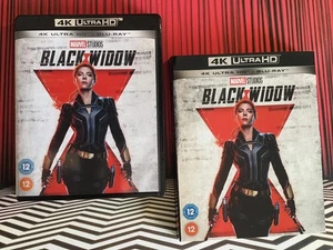 BLACK WIDOW (4K UHD Blu-ray) + SLIPCOVER. 2-Disc. MARVEL - Picture 1 of 11