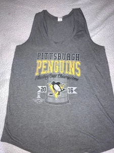 Penguins Gray 2016 Tank top L - Picture 1 of 4