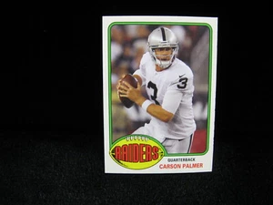 2013 Carson Palmer Oakland Raiders "1976" Topps Archives  #17 - Picture 1 of 2