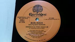BON ROCK - Dancing in the Street (EX) 12" PROMO 1984 Electro Boogie - Picture 1 of 3