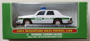2003 HESS MINI Miniature PATROL CAR NIB - Picture 1 of 1